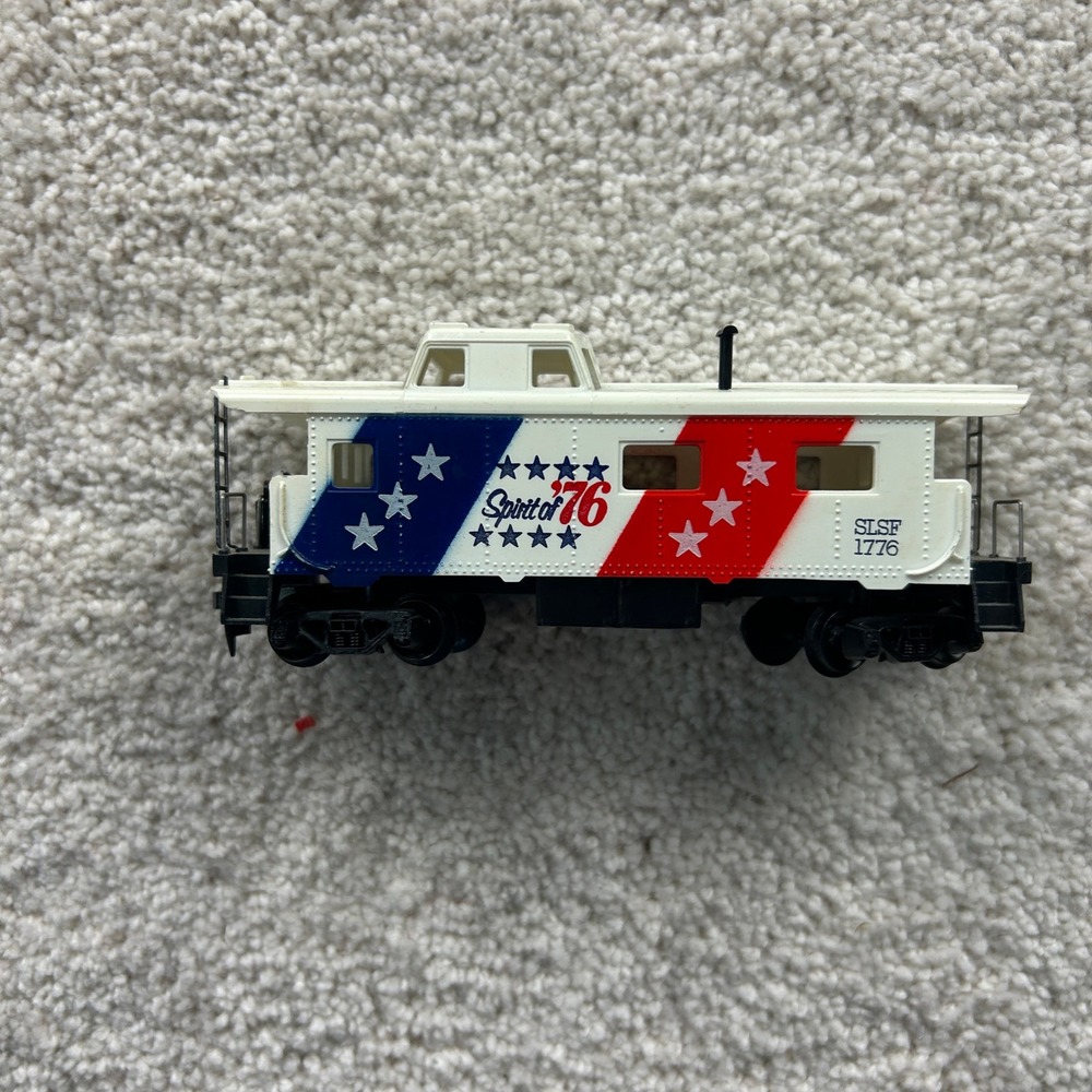 Vintage Life-Like HO Scale Spirit of 76 SLSF 1776 Bicentennial Caboose